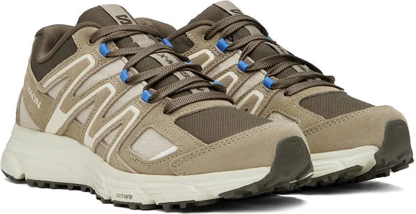 Salomon Khaki X-Mission 4 Winter Adventures Sneakers