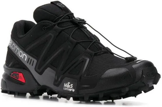 Salomon Speedcross 3 toggle detail sneakers Black