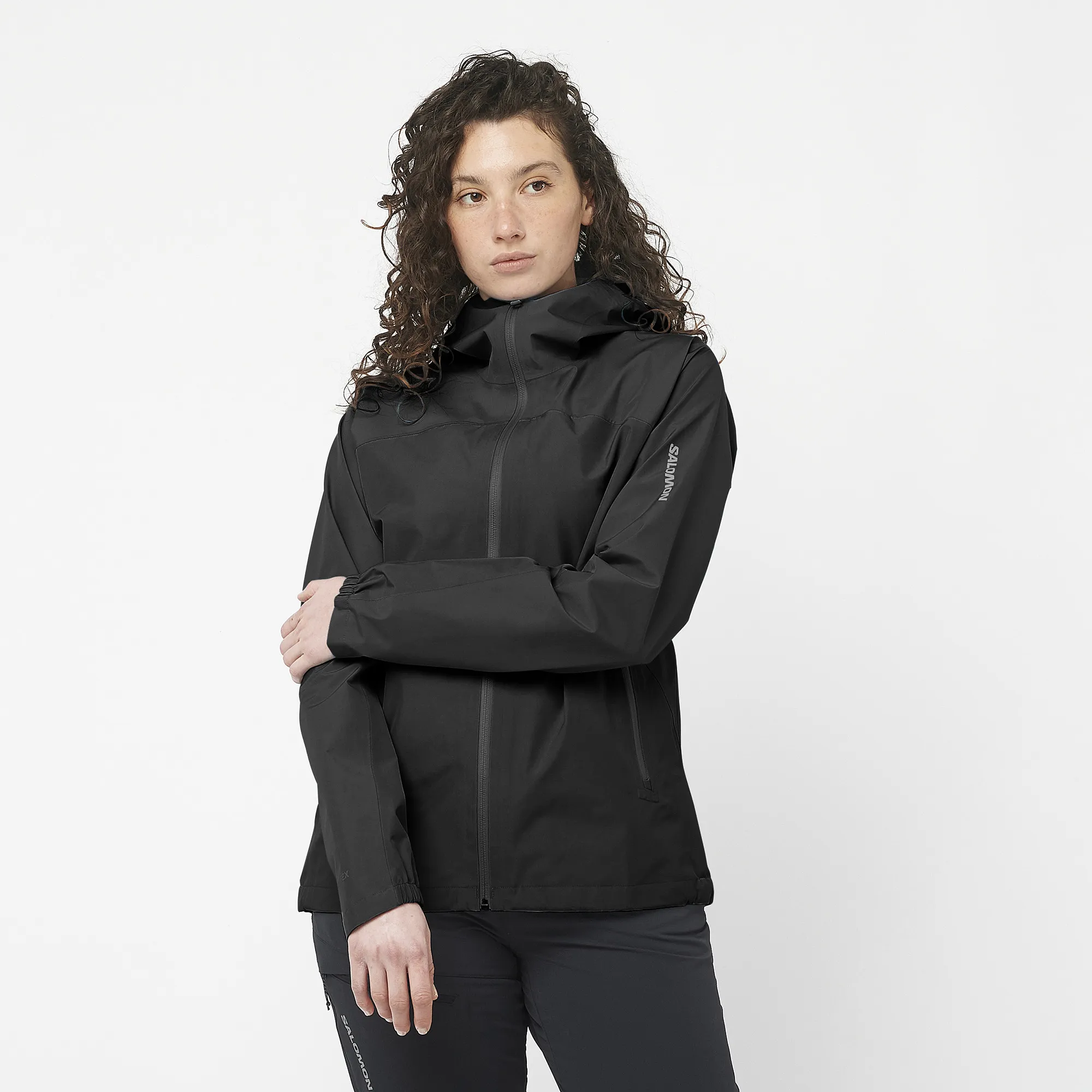 Salomon Women's Outline GORE-TEX 2.5L Jacket Deep Black | Buy Salomon Women's Outline GORE-TEX 2.5L Jacket Deep Black 