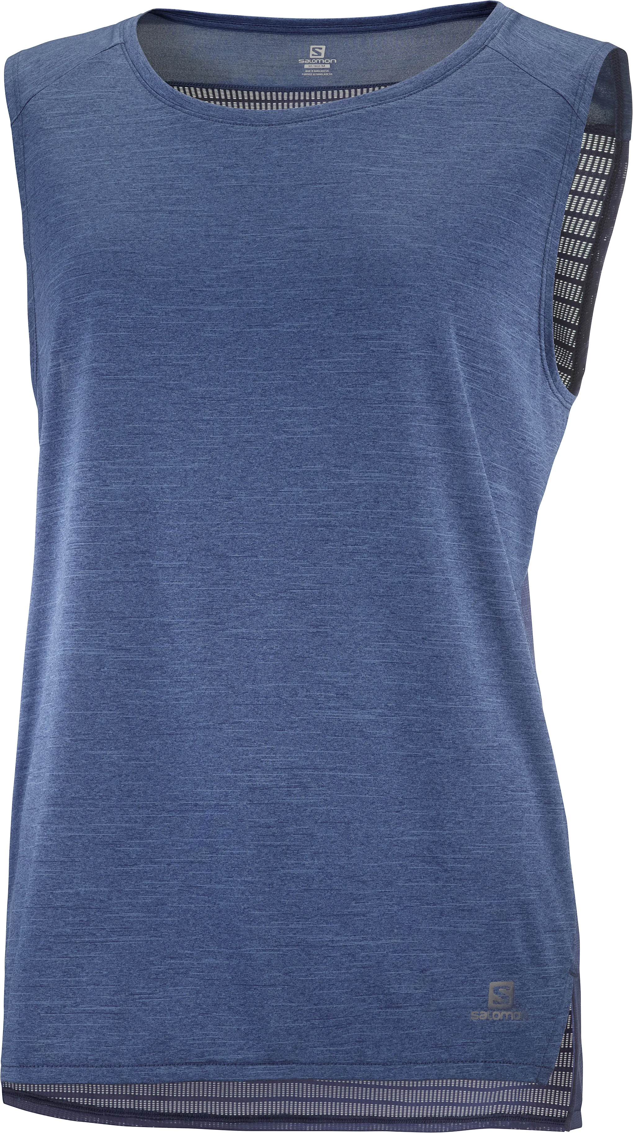 Salomon Women's Outline Summer Tank Mood Indigo | Buy Salomon Women's Outline Summer Tank Mood Indigo here | Outnorth