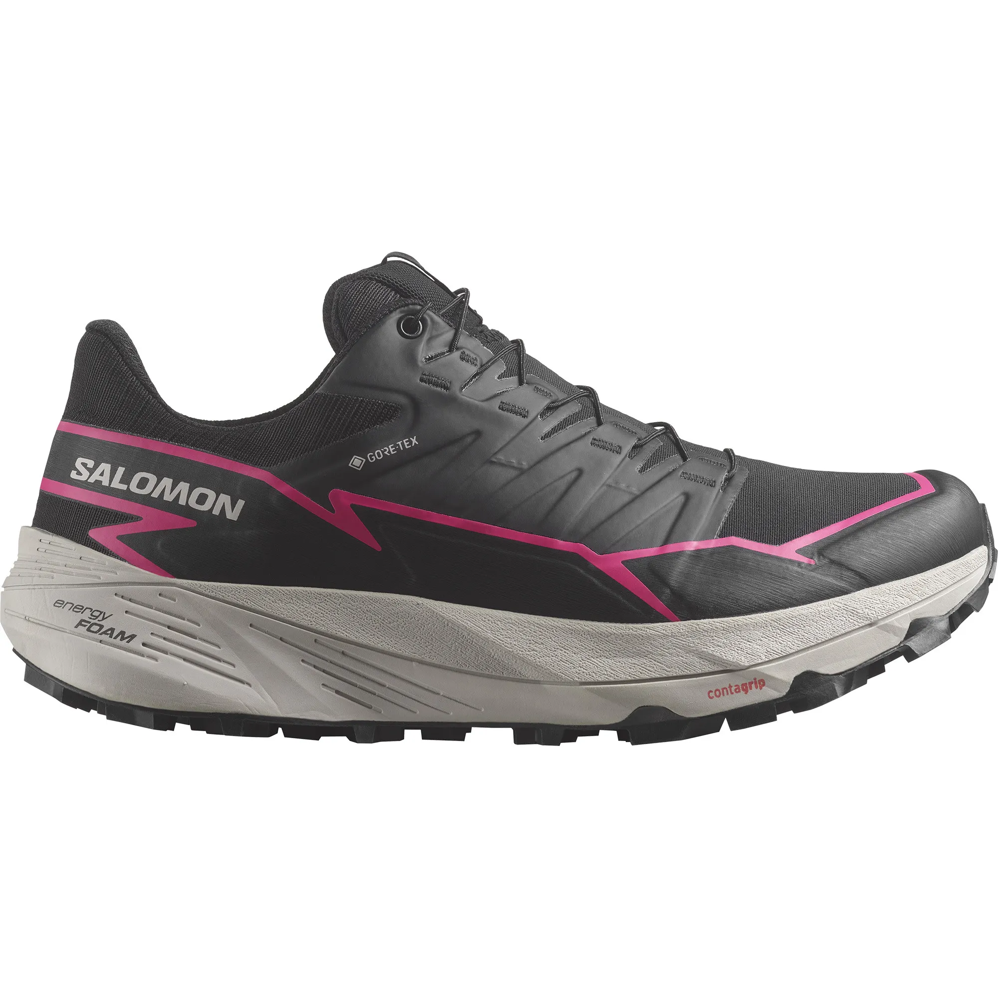 Salomon Women's Thundercross GORE-TEX Black/Black/Pink Glo | Buy Salomon Women's Thundercross GORE-TEX Black/Black/Pin