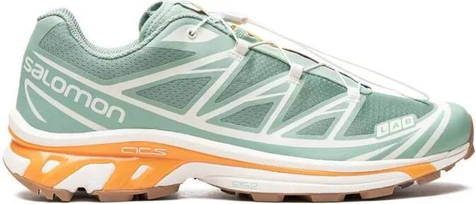 Salomon XT-6 low-top sneakers Green