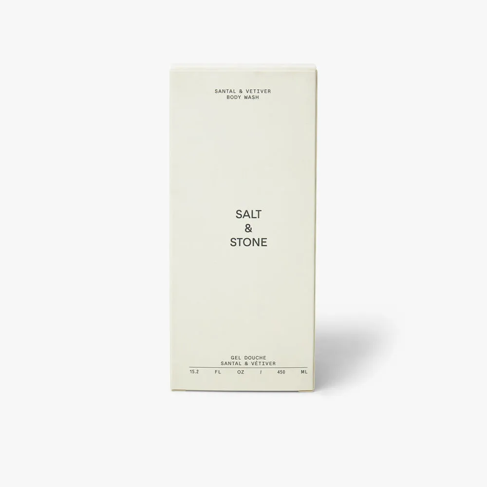 SALT & STONE Antioxidant Body Wash / Santal & Vetiver