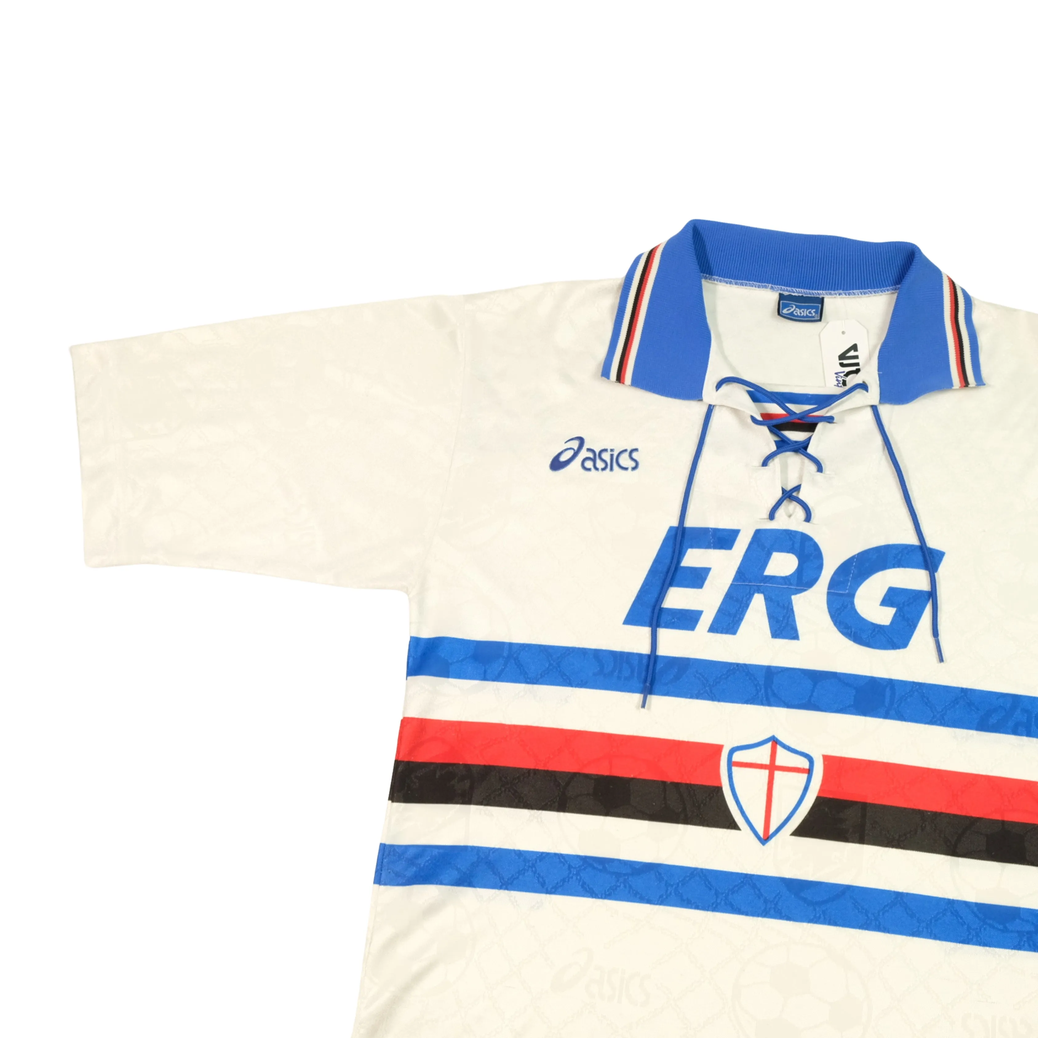 Sampdoria Original Asics 1994/1995 Away Vintage Football Shirt Large