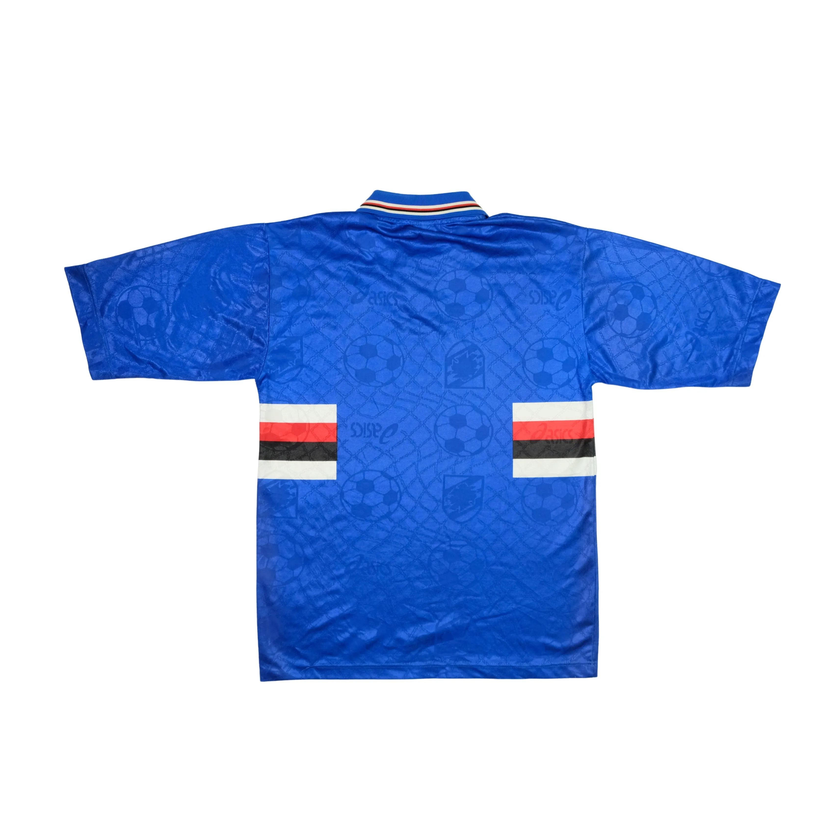 Sampdoria Original Asics 1995/1996 Home Vintage Football Shirt Medium/Large
