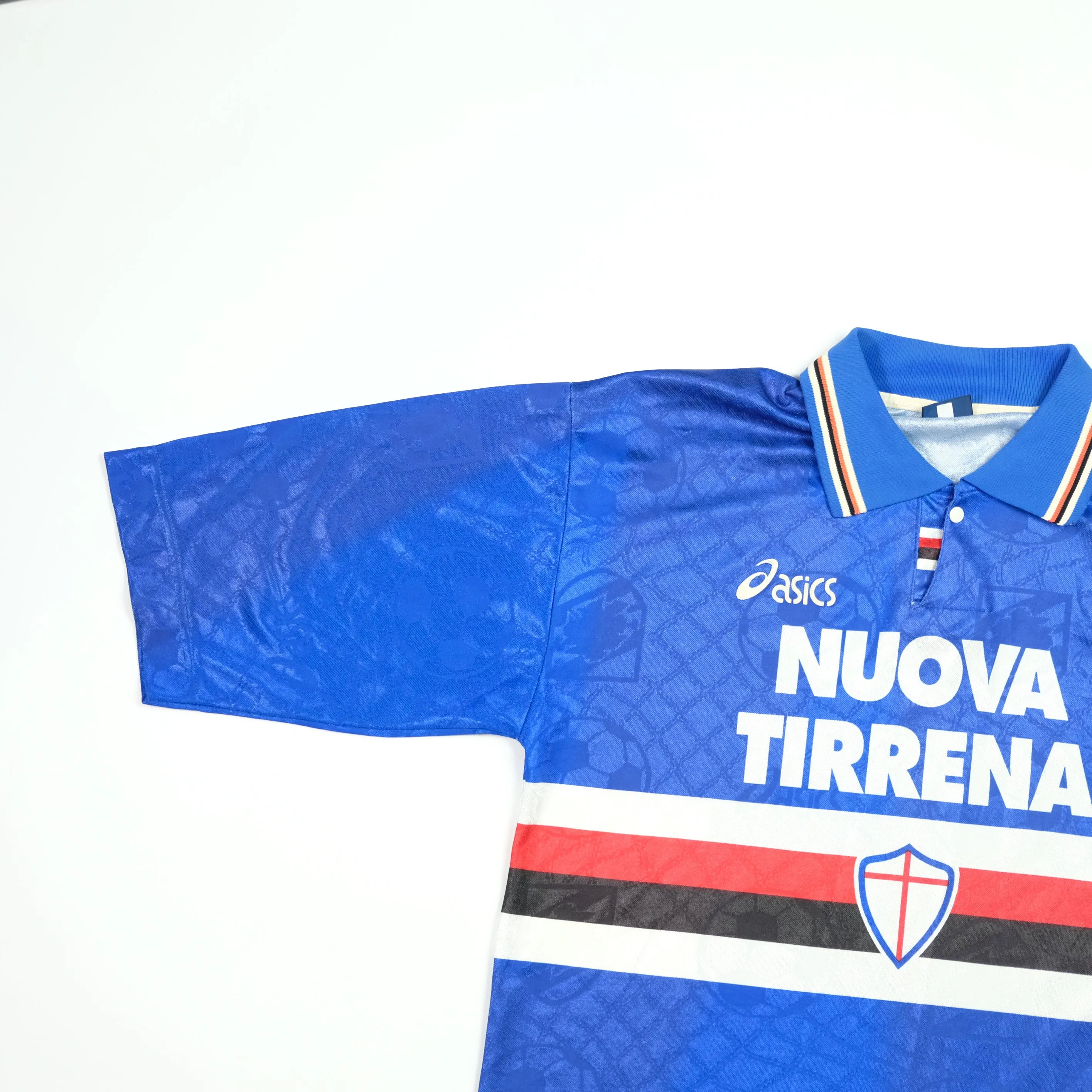Sampdoria Original Asics 1995/1996 Home Vintage Football Shirt Medium/Large