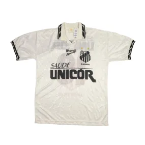 Santos Brazil Original 1996 Home Football Shirt Large