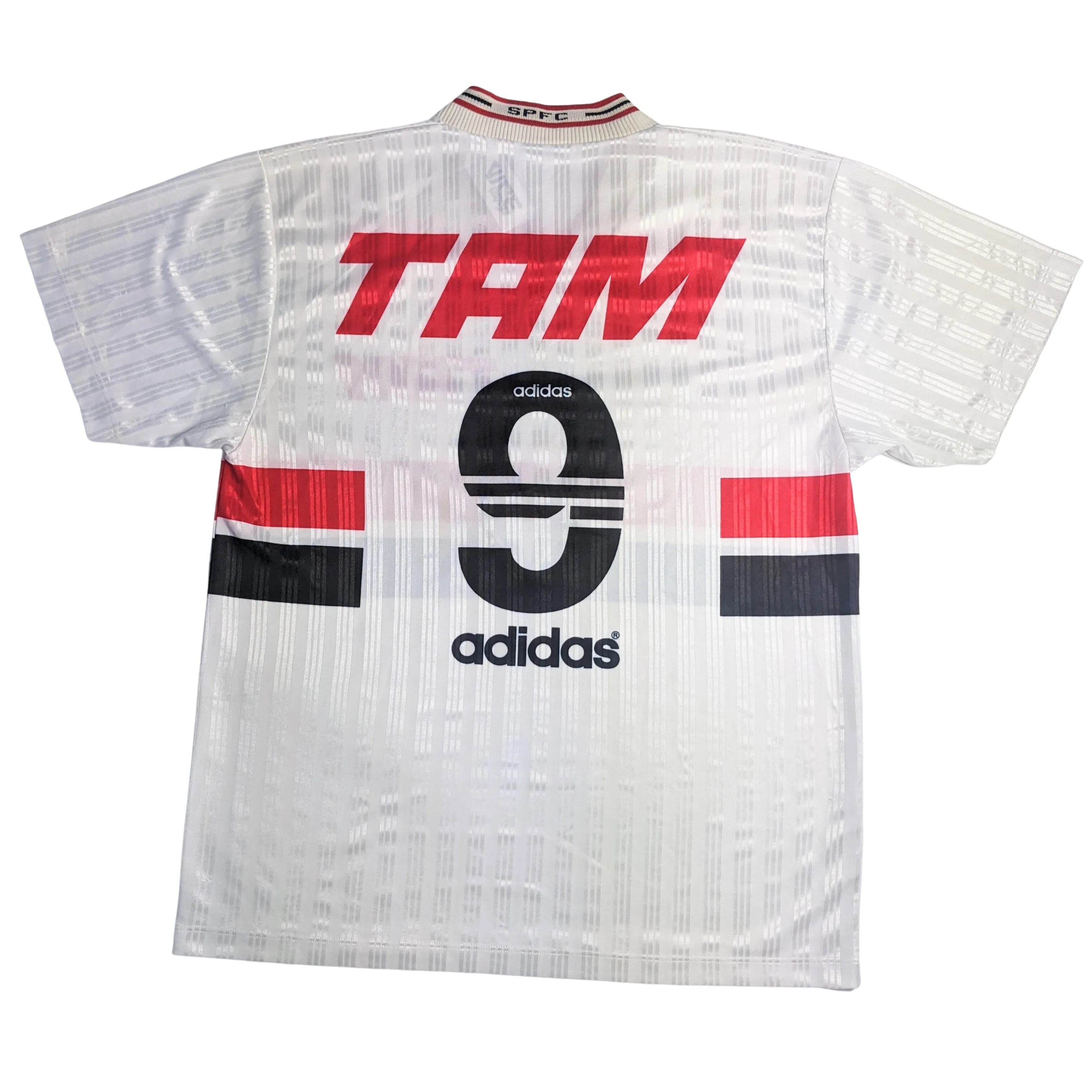 Sao Paulo Home Football Shirt 1995/1996 Adidas Large