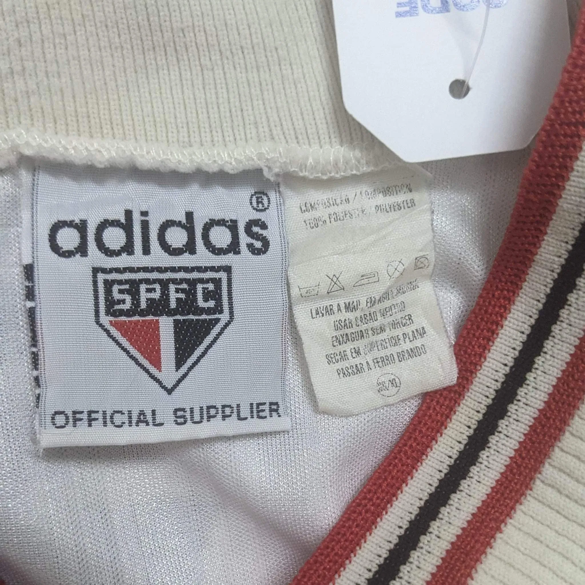 Sao Paulo Home Football Shirt 1995/1996 Adidas Large