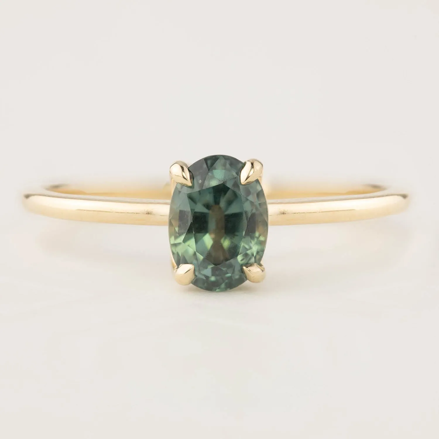 Sara Ring - 1.36ct Green Sapphire (One of a kind)