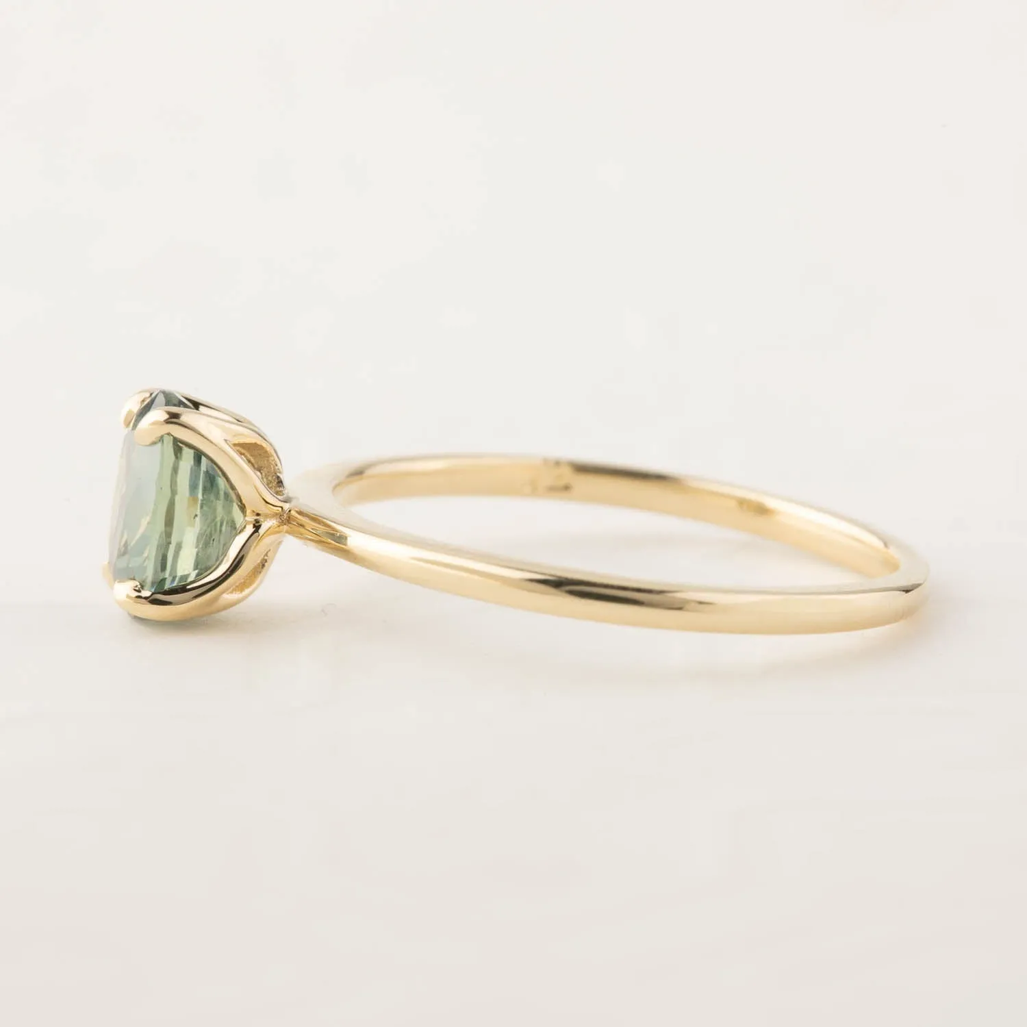 Sara Ring - 1.36ct Green Sapphire (One of a kind)