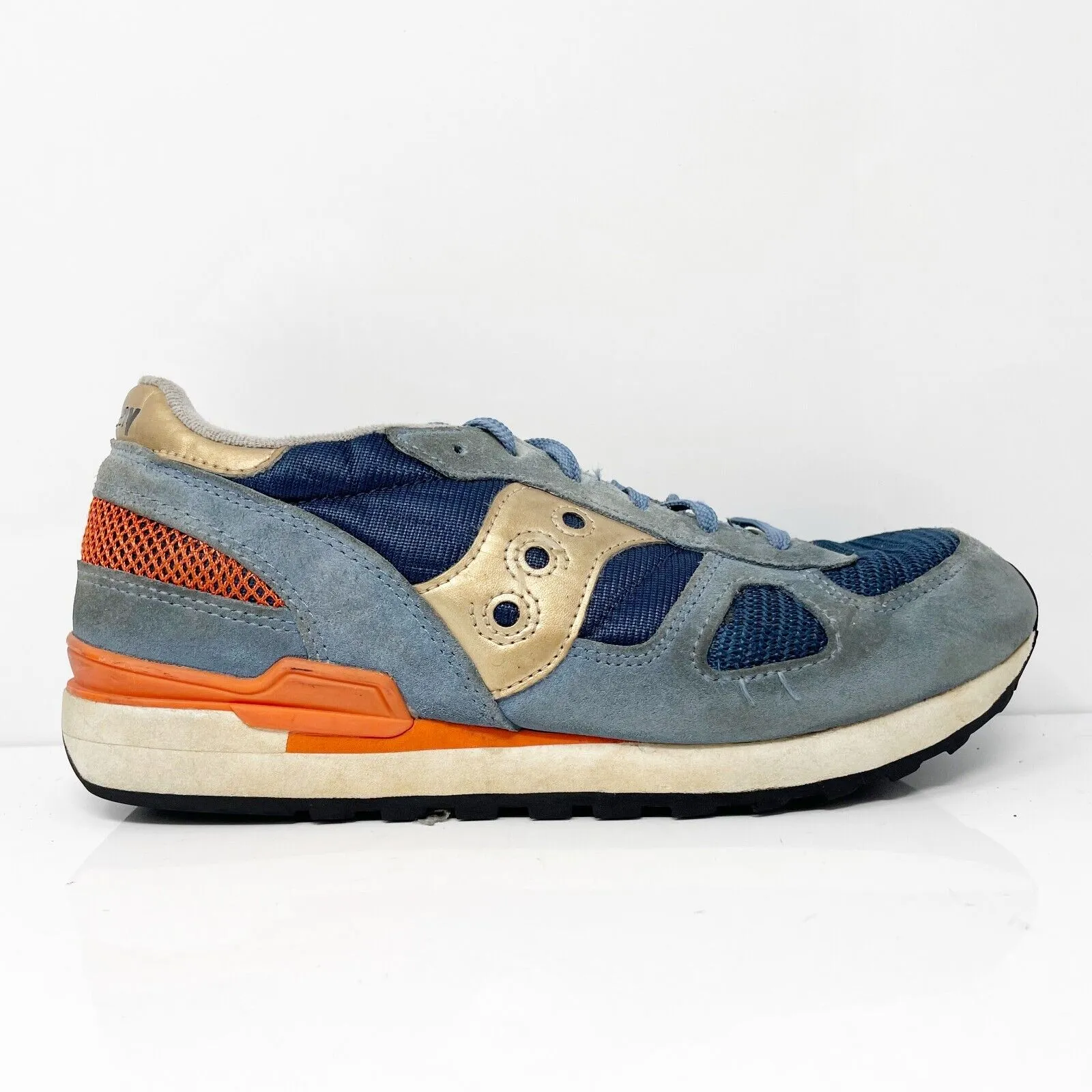 Saucony Boys Shadow SK265170 Blue Running Shoes Sneakers Size 5.5M