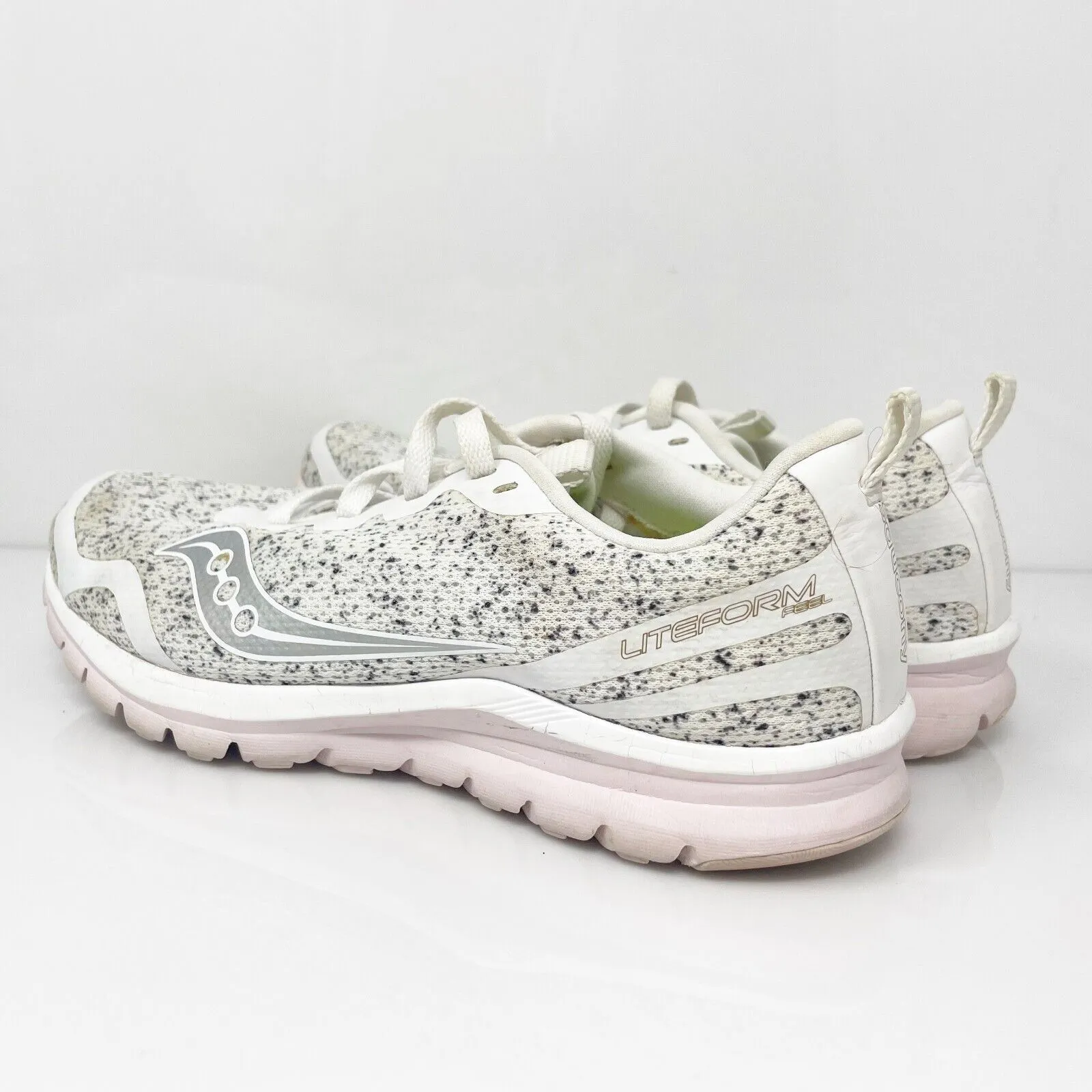 Saucony Womens Liteform Feel S30008-10 White Running Shoes Sneakers Size 8