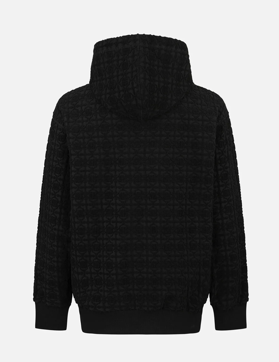 Seagull Embrodiery and Kamon Jacquard Relax Fit Hoodie