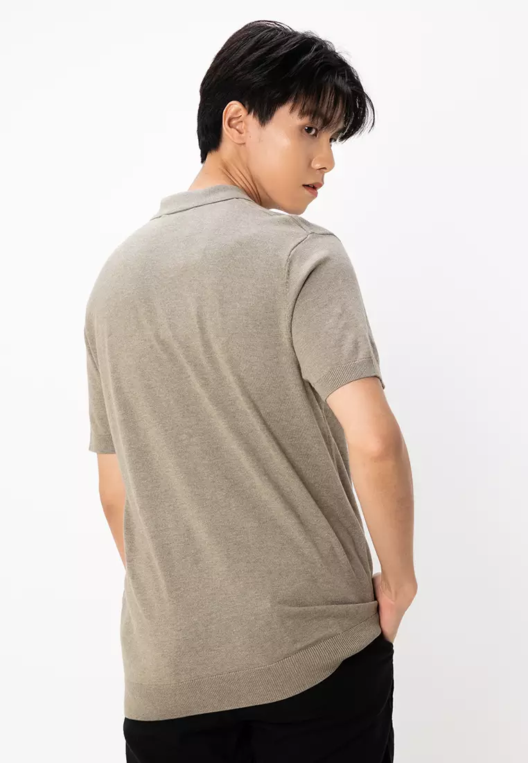 Selected Homme Knitted Polo Shirt