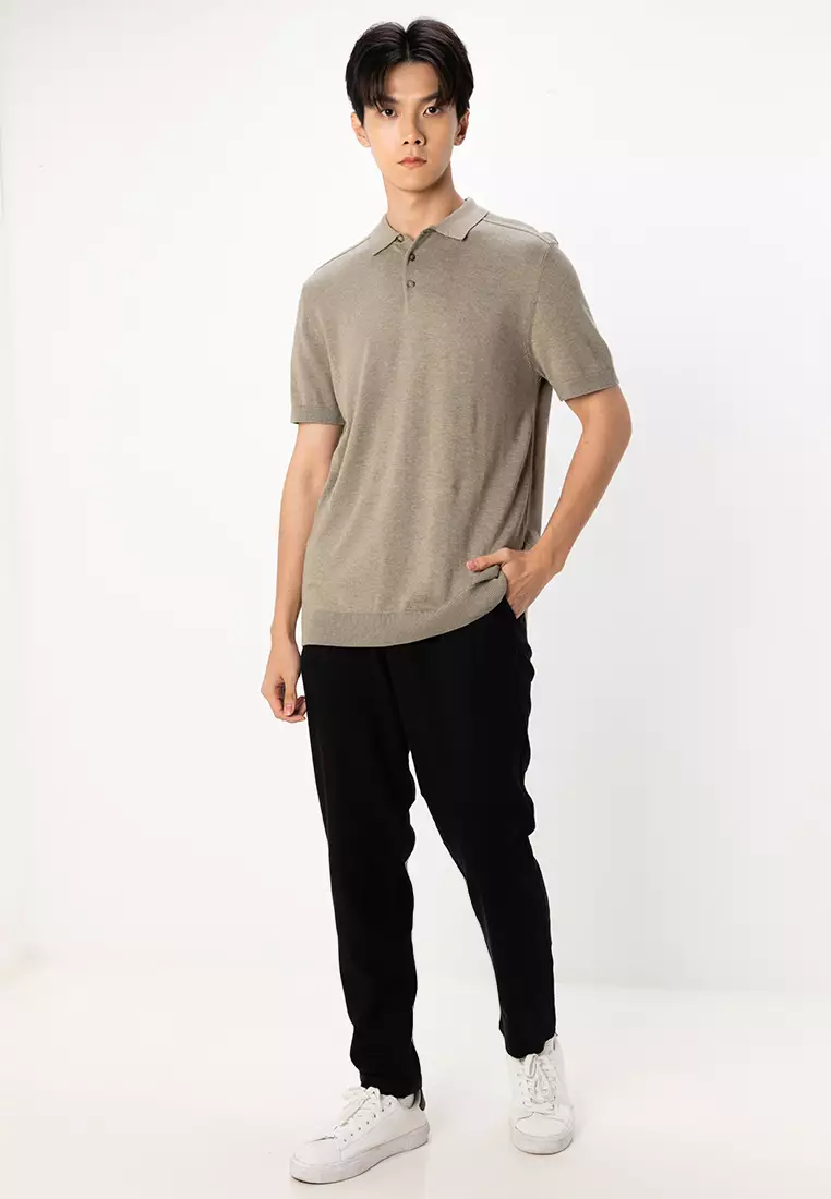 Selected Homme Knitted Polo Shirt