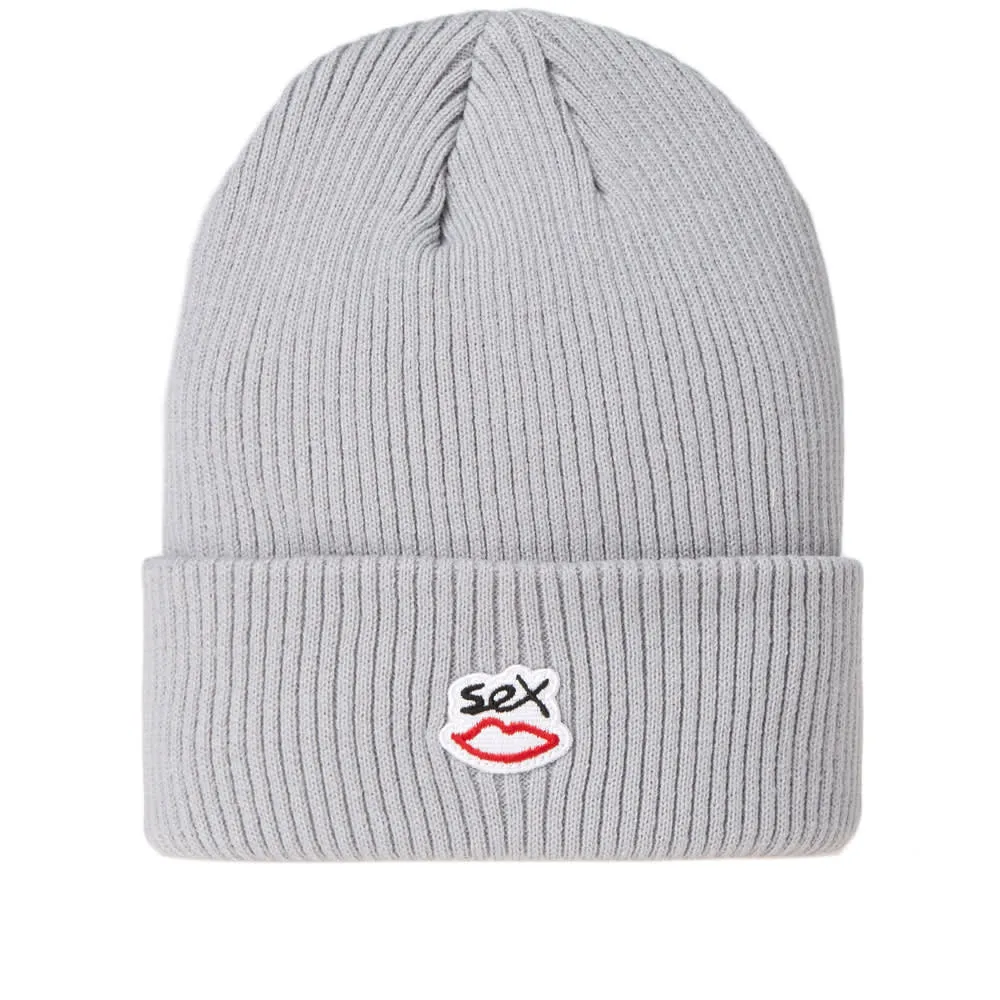 Sex Skateboards Logo BeanieGrey
