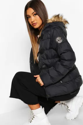 Short Quilted Puffer Jacket