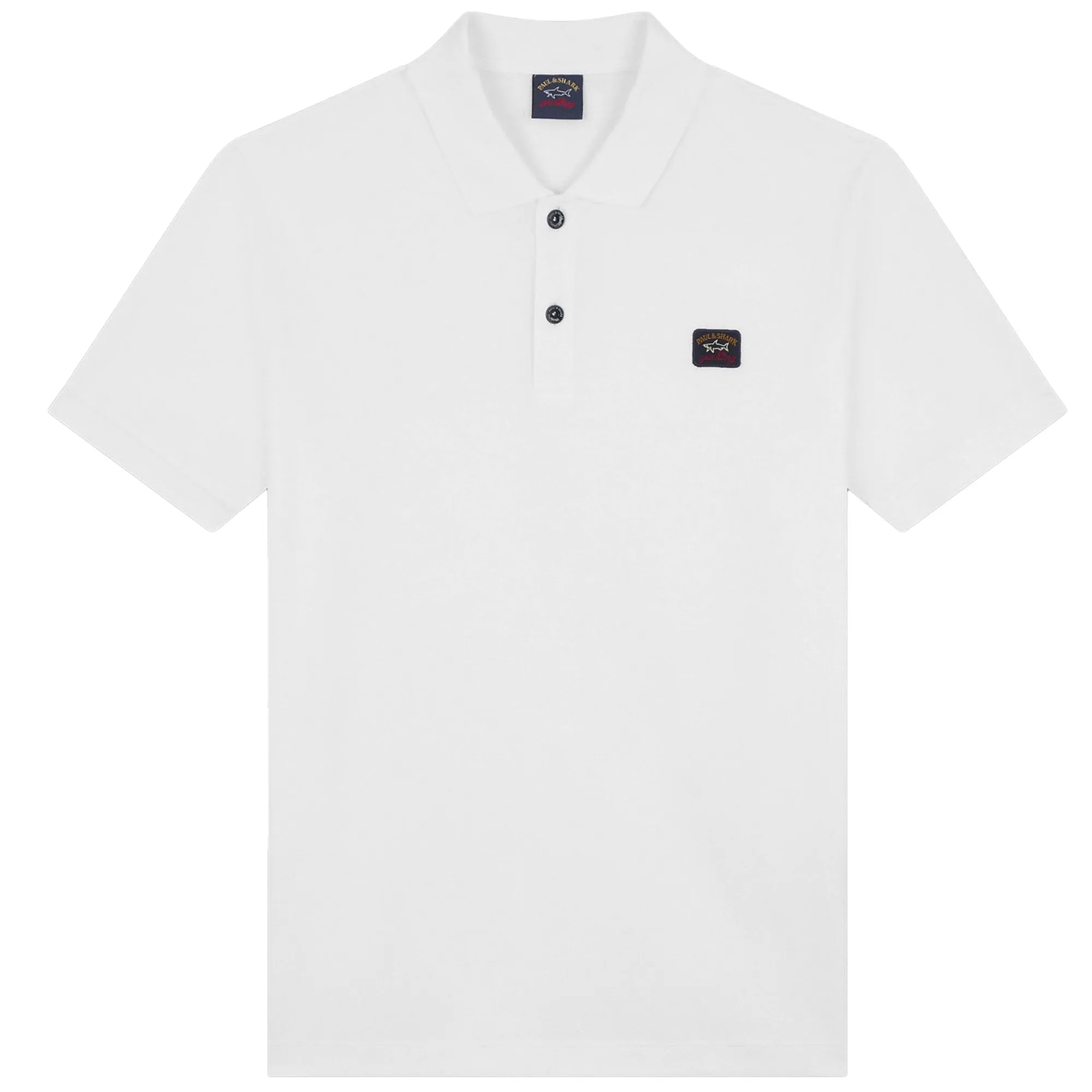 Short Sleeve Polo Shirt - White