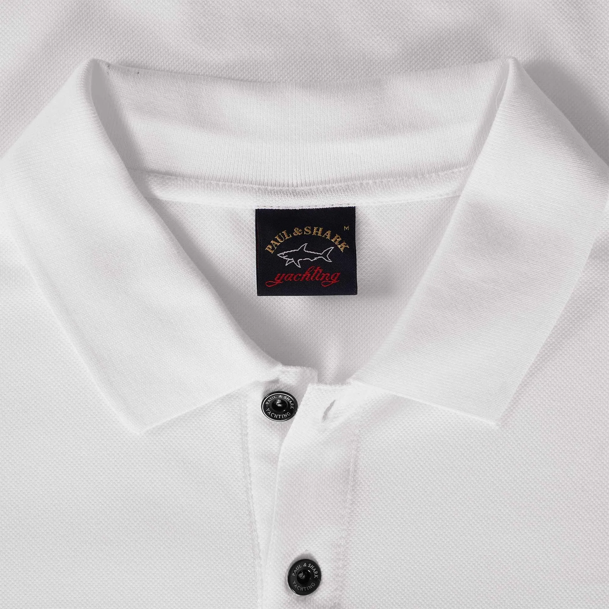 Short Sleeve Polo Shirt - White