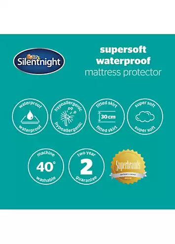 Silentnight Supersoft Waterproof Mattress Protector | Kaleidoscope
