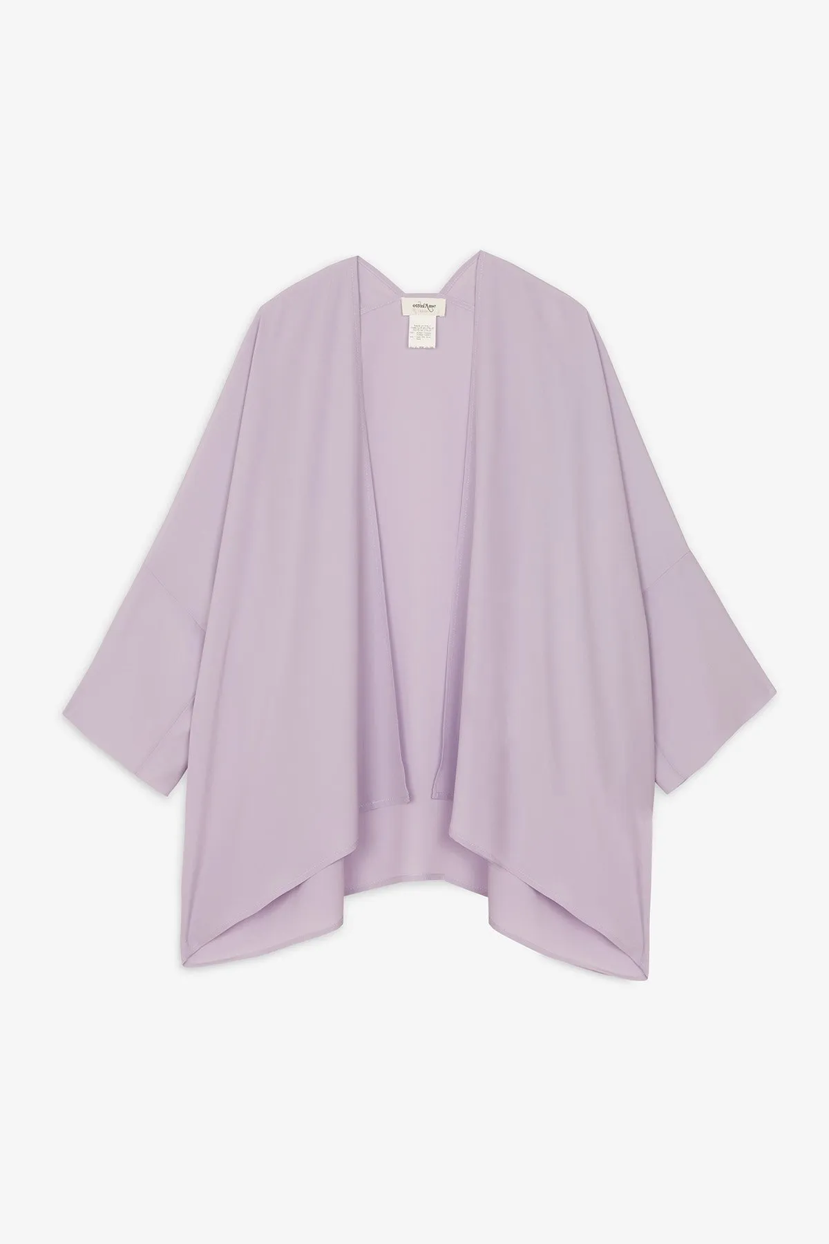 Silk blend cardigan
