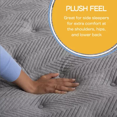 Simmons® Deep Sleep™ Plush - Mattress + Box Spring