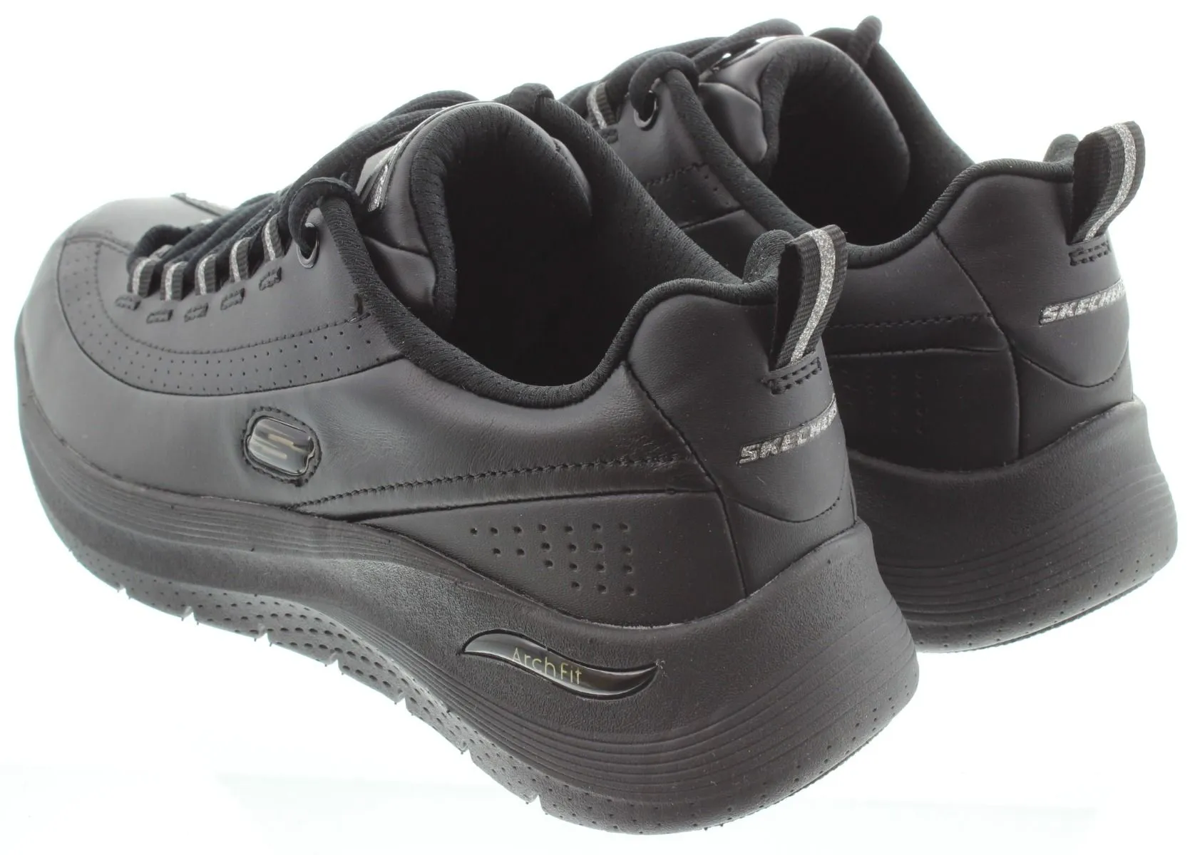 SKECHERS Ladies 150061 Arch Fit 2 Trainers In Black