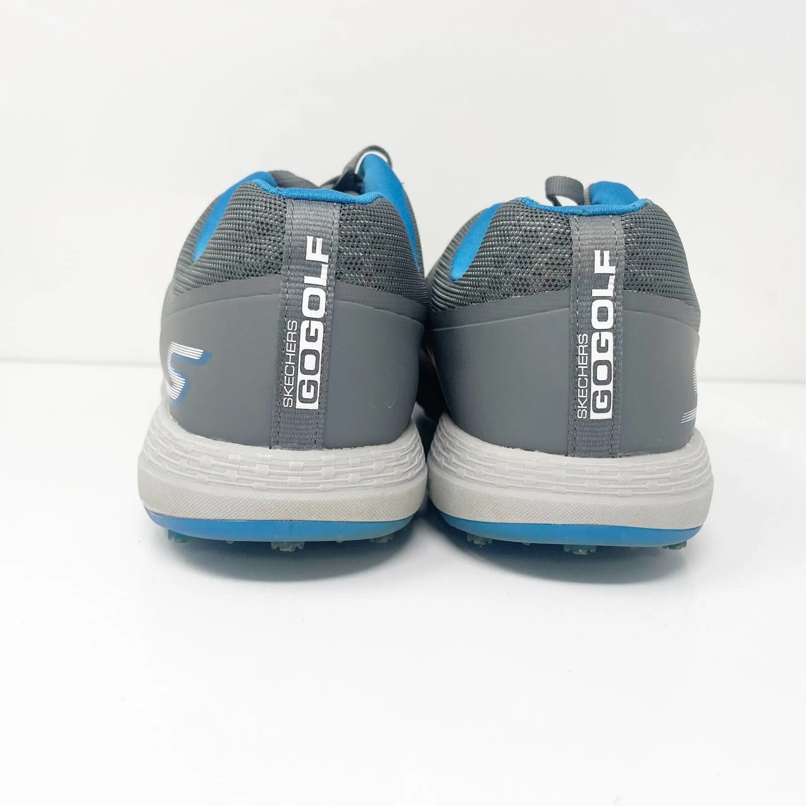 Skechers Mens Go Golf Max 54542EWW Gray Golf Cleats Shoes Size 10.5