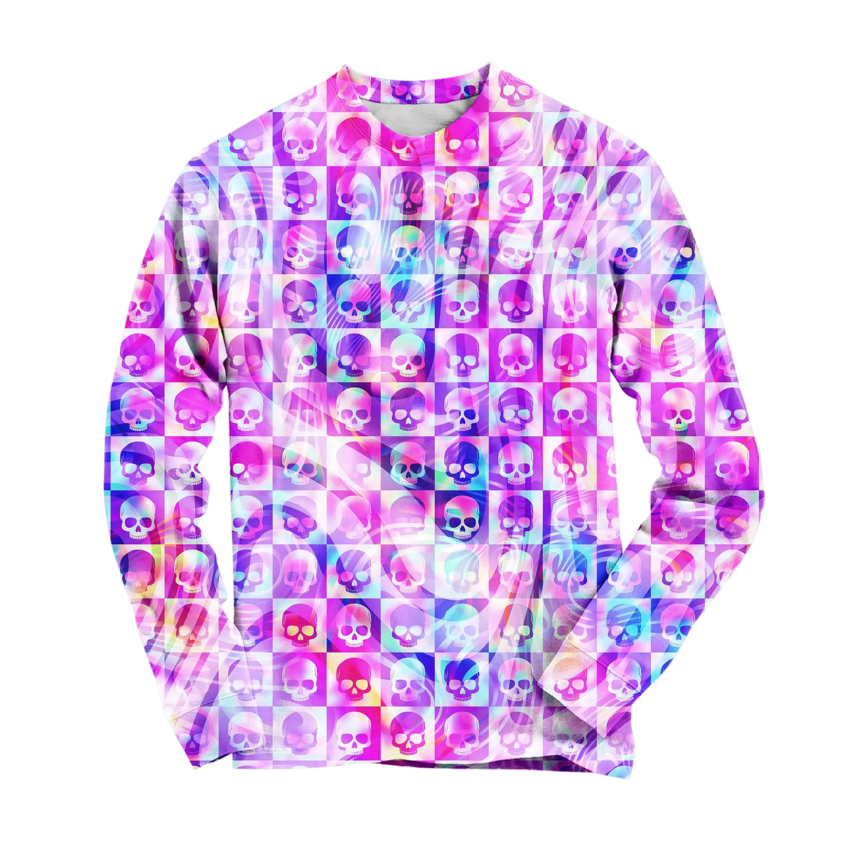 Skull Fam Pink Long Sleeve