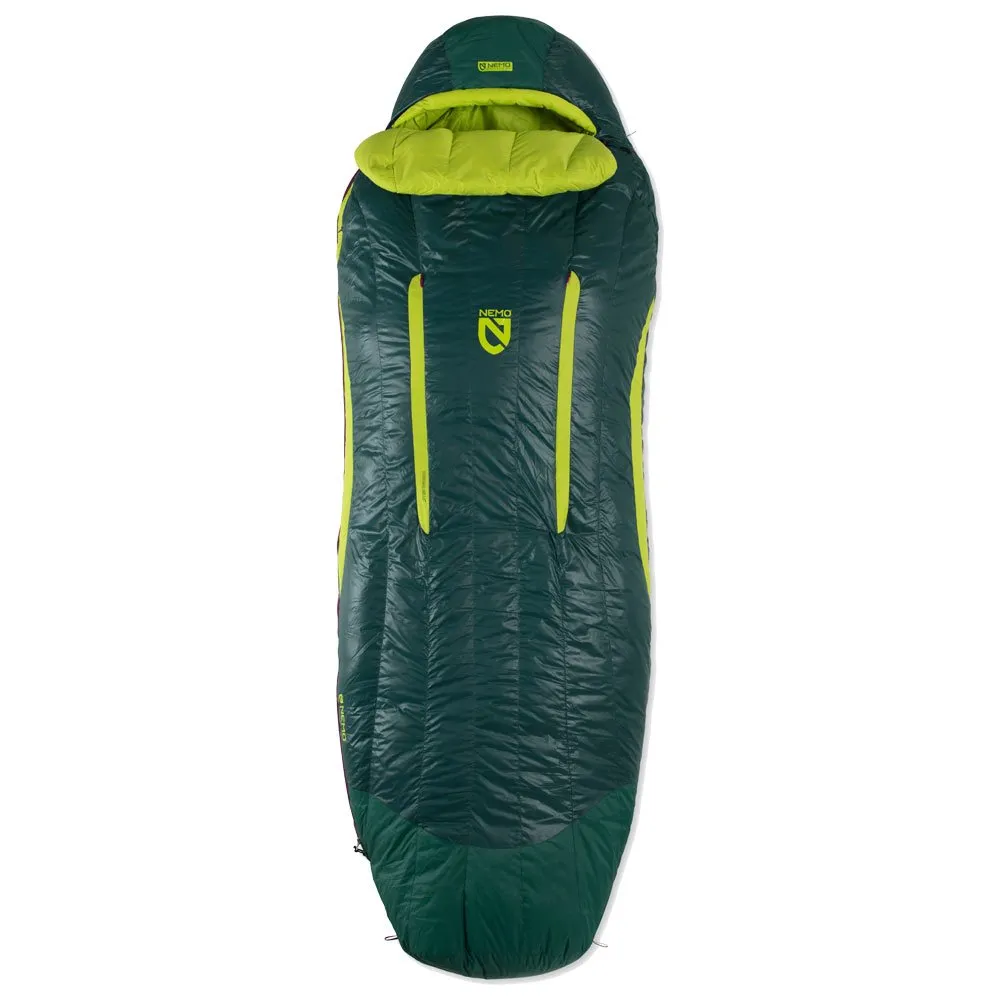 Sleeping bag Nemo ---Riff Women's 15 Rhubarb Lichen