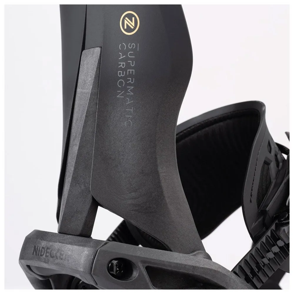 Snowboard binding Nidecker ---Supermatic Carbon Black