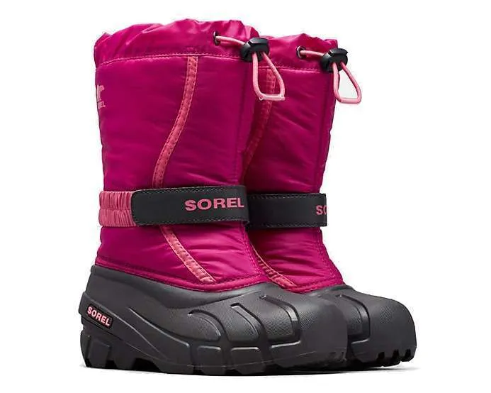 SOREL Youth Flurry Winter Boot #NY1965-684 Deep Blush
