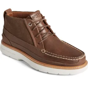 Sperry Authentic Original Plushwave Lug Chukka Boots Brown