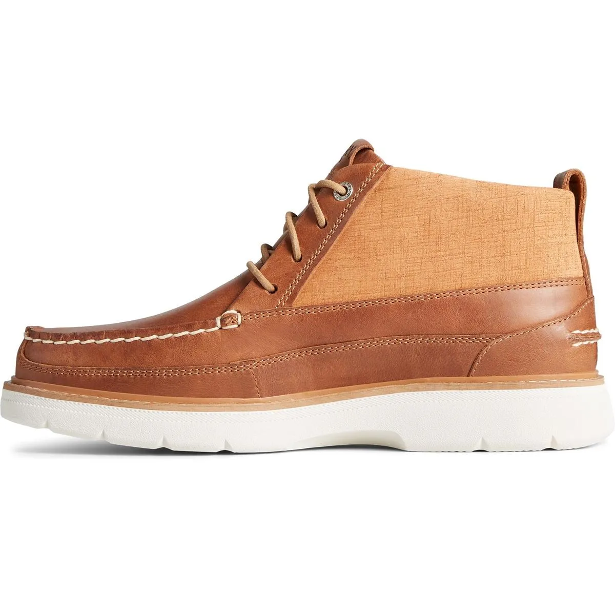 Sperry Authentic Original Plushwave Lug Chukka Boots Tan