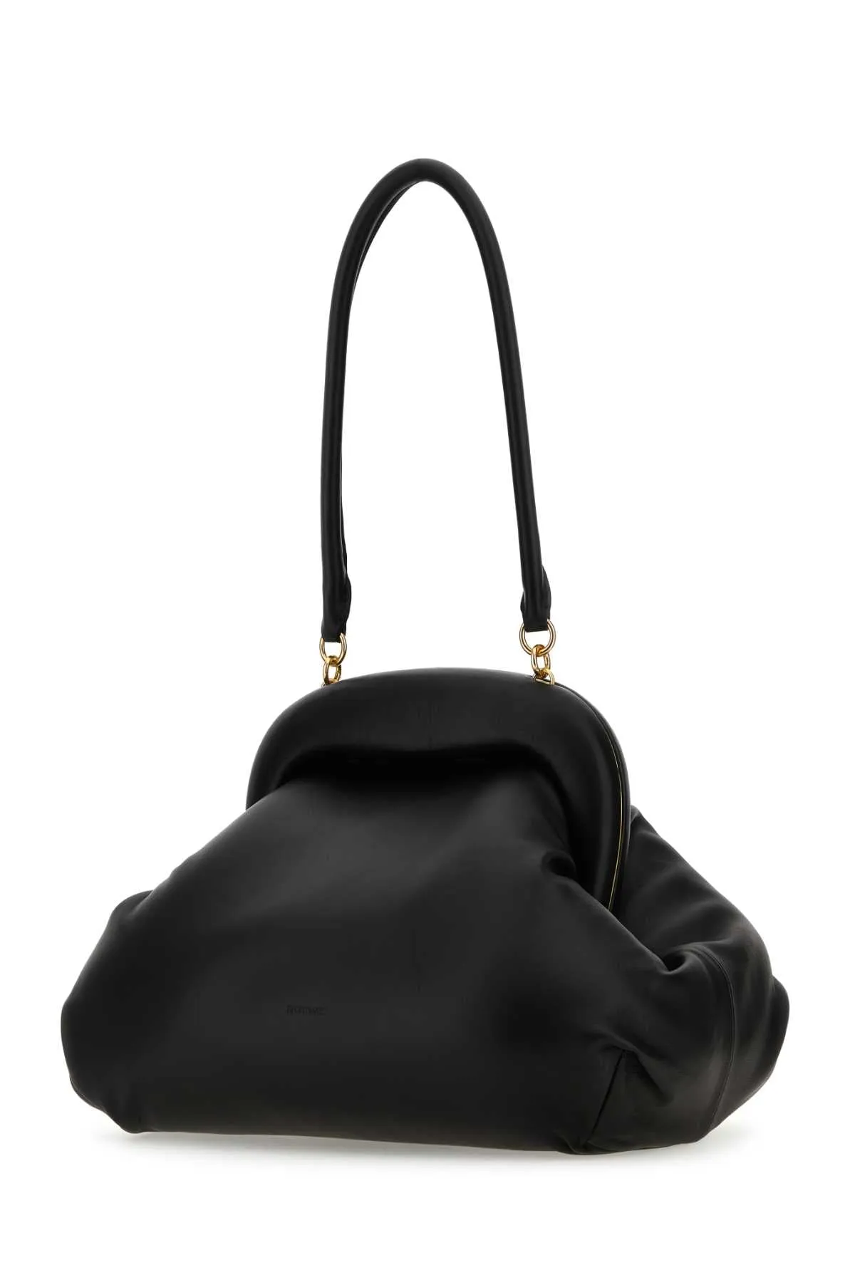 Sportmax Black Nappa Leather Sansa Clutch