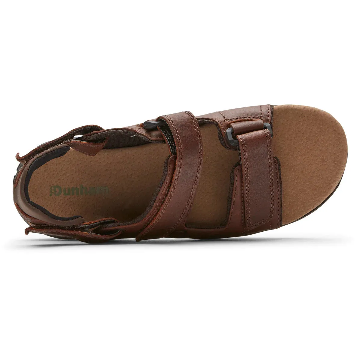  St Johnsbury Brown Walking Sandal 6E Width in Brown  