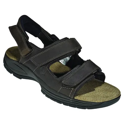  St Johnsbury Brown Walking Sandal B Width in Brown  