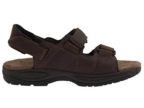  St Johnsbury Brown Walking Sandal B Width in Brown  