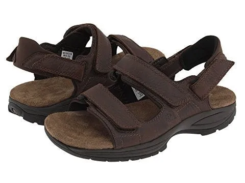  St Johnsbury Brown Walking Sandal B Width in Brown  