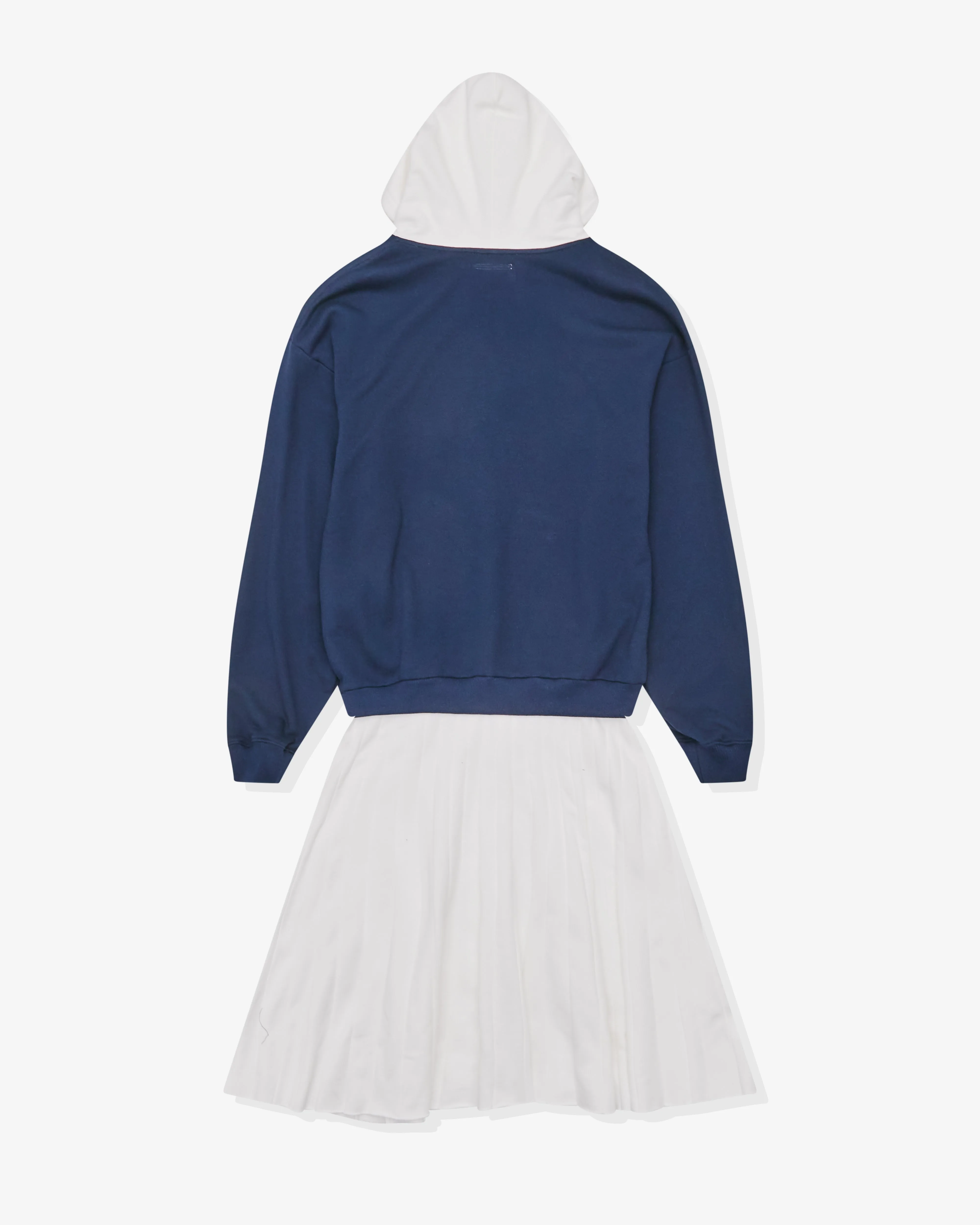 Stefan Cooke Men's Hoodie Dress  Navy/White