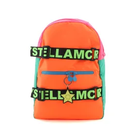 Stella Mccartney Pink And Multicolor Backpack For Girls And Teen