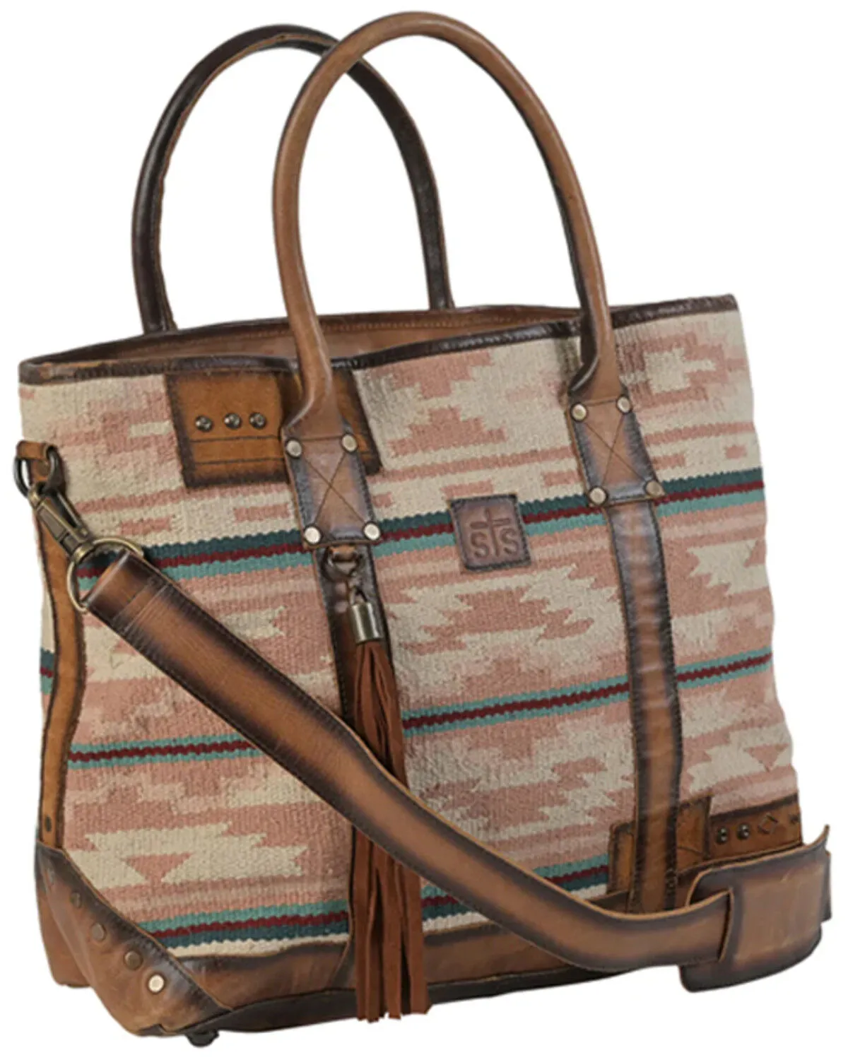 STS Ranchwear By Carroll Women's Palomino Serape All-in Tote Bag