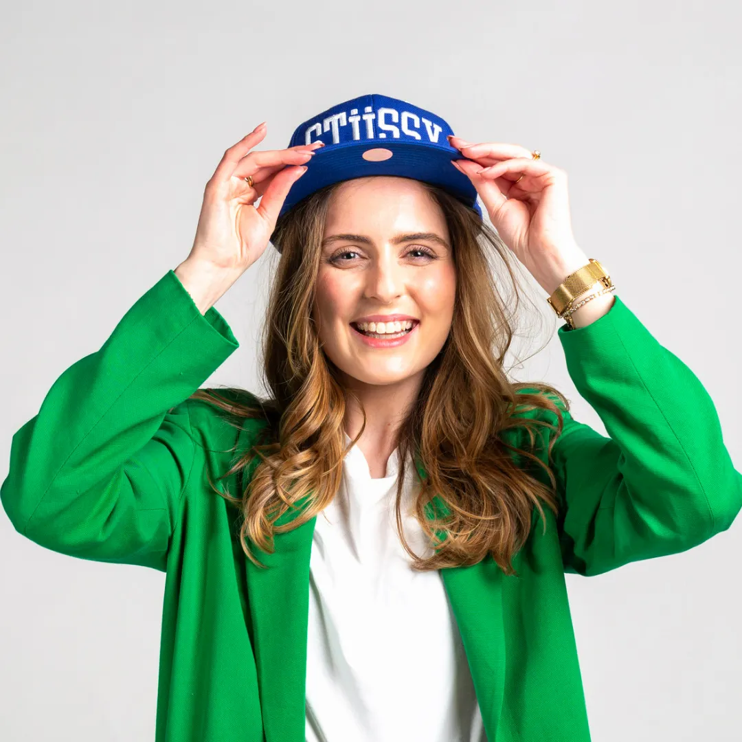 Stussy Cobalt 25 Goldie Baseball Cap