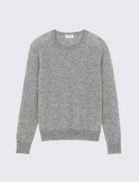 Sweater in Cashmere and Silk