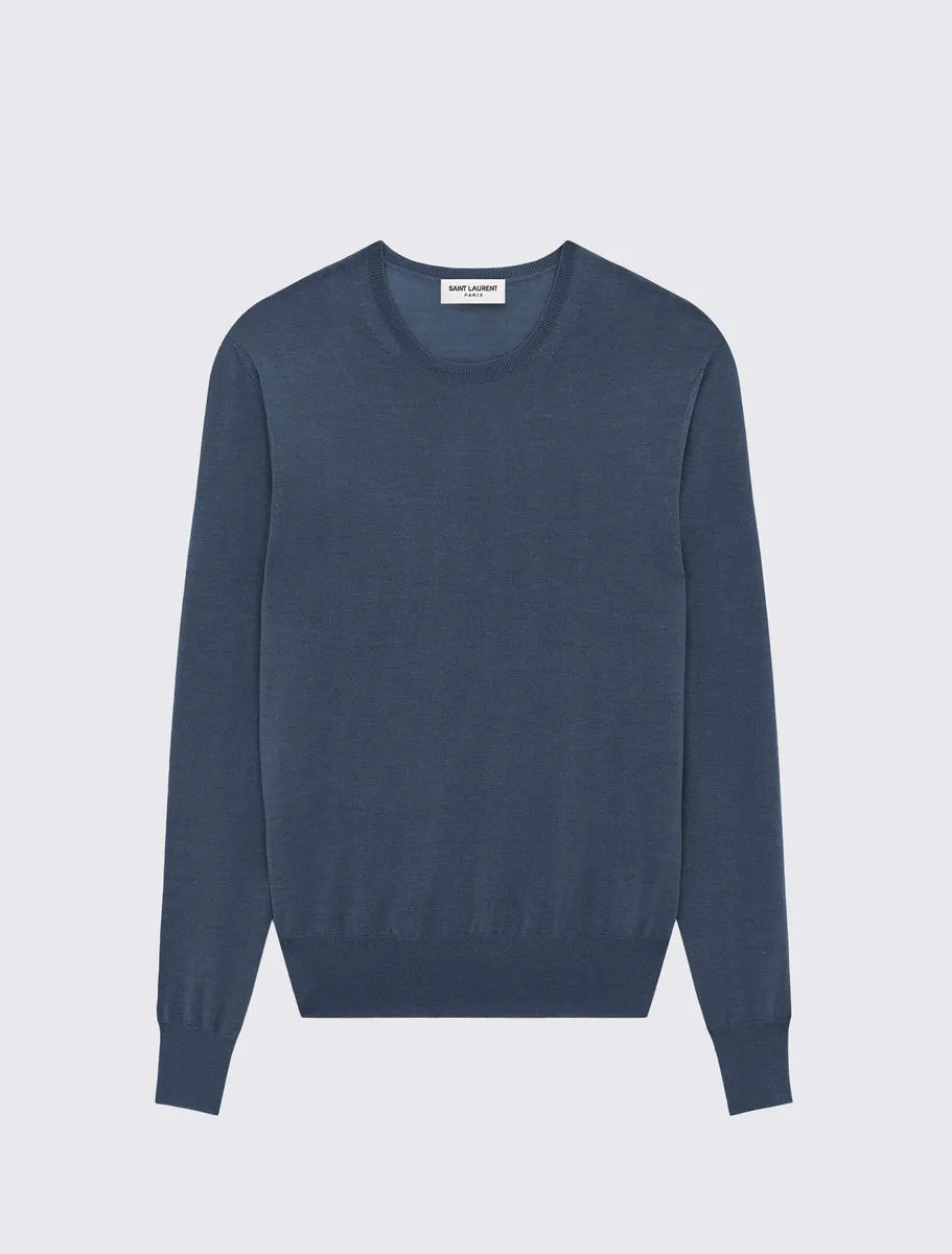 Sweater In Cashmere Wool And Silk