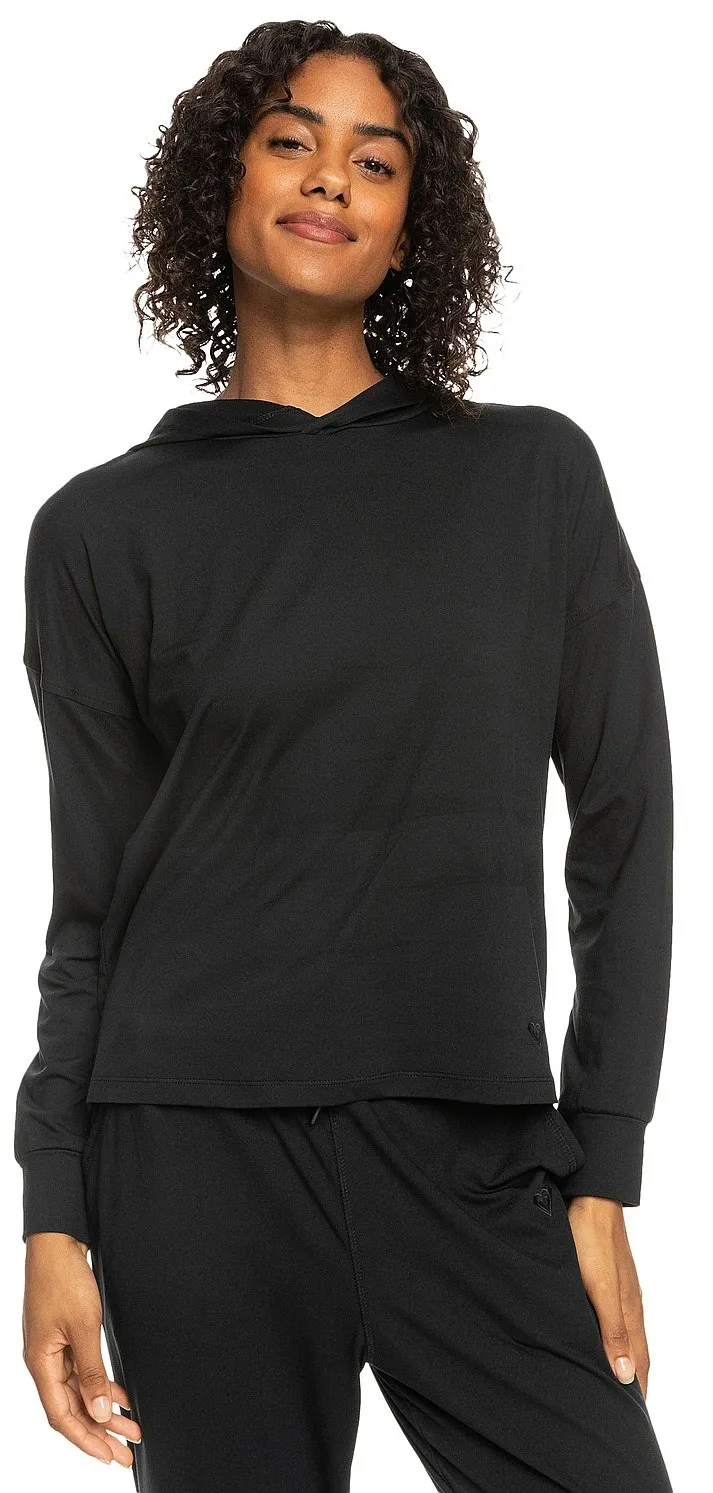 sweatshirt Roxy Naturally Active Hoodie - KVJ0/Anthracite - women´s