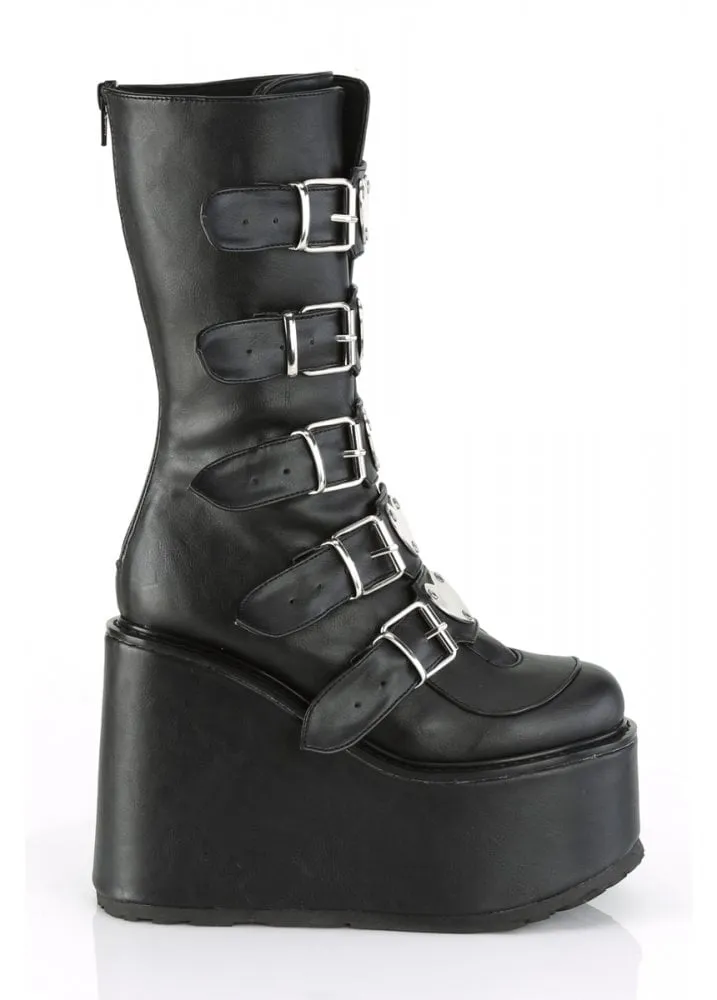 Swing 230 Black Heart Platform Boot