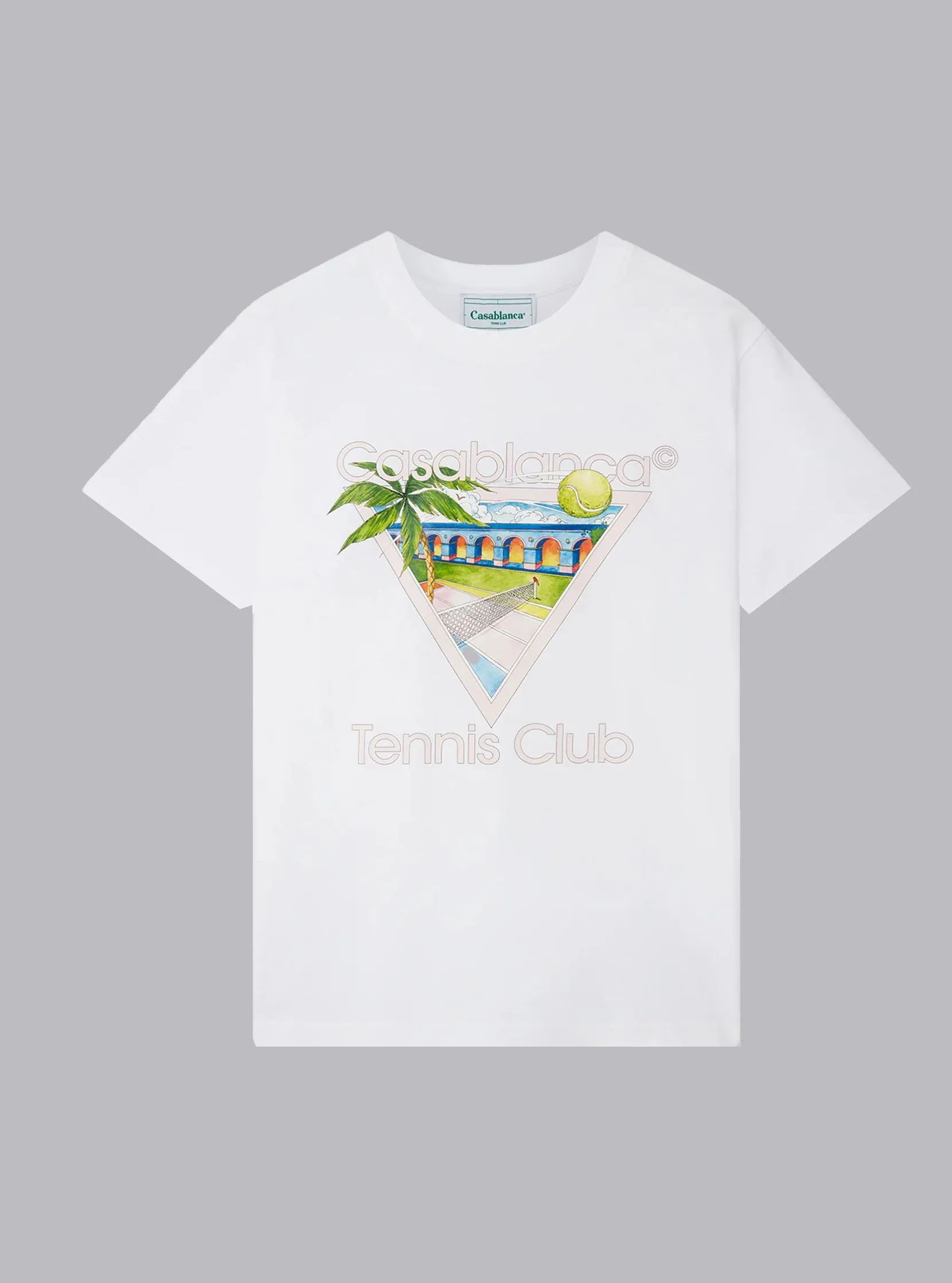 Tennis Club Icon White