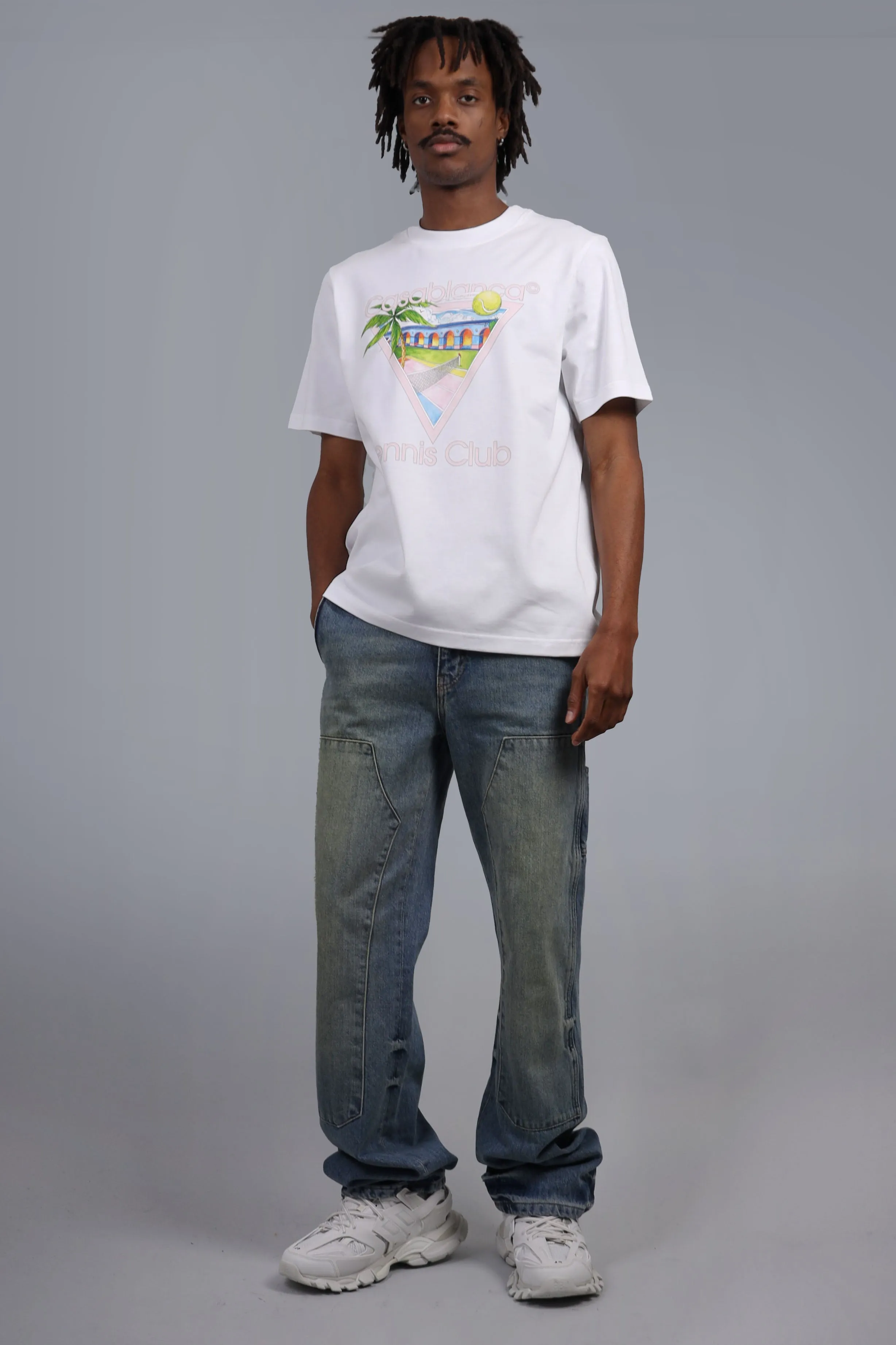 Tennis Club Icon White